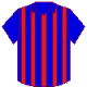 Blue/Red shirts