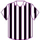 White/Black shirts