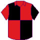 Red/Black shirts