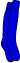 Blue plain socks